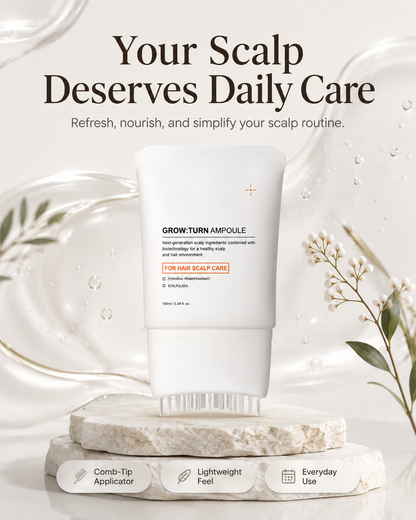 Scalp Care Serum Applicator | Lightweight Daily Scalp Nourishing Treatment for Healthy-Looking Hair
