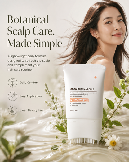 Scalp Care Serum Applicator | Lightweight Daily Scalp Nourishing Treatment for Healthy-Looking Hair