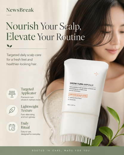 Scalp Care Serum Applicator | Lightweight Daily Scalp Nourishing Treatment for Healthy-Looking Hair