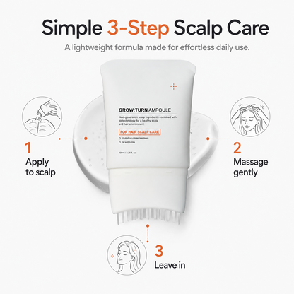 Scalp Care Serum Applicator | Lightweight Daily Scalp Nourishing Treatment for Healthy-Looking Hair