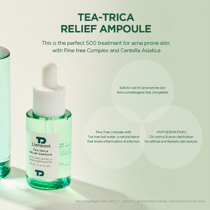 Lioraroot Centella Ampoule Discovery Kit – 4 Targeted Serums, 30 mL Each