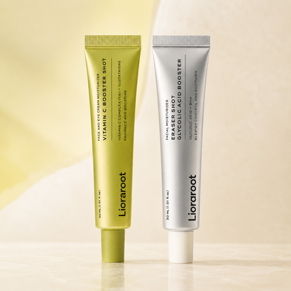 Lioraroot Clear Skin Duo – Glycolic Acid & Vitamin C Skincare Set