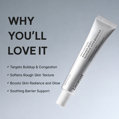 Lioraroot Clear Skin Duo – Glycolic Acid & Vitamin C Skincare Set