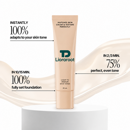 Lioraroot Foundation | Perfect Match, Buildable Coverage for Every Skin Tone
