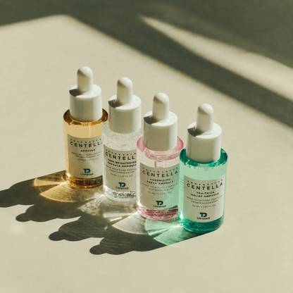 Lioraroot Centella Ampoule Discovery Kit – 4 Targeted Serums, 30 mL Each