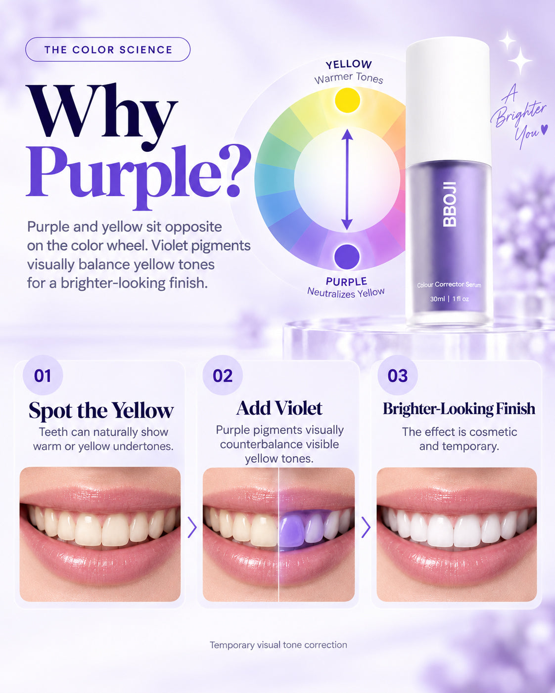 Purple Color Correcting Serum