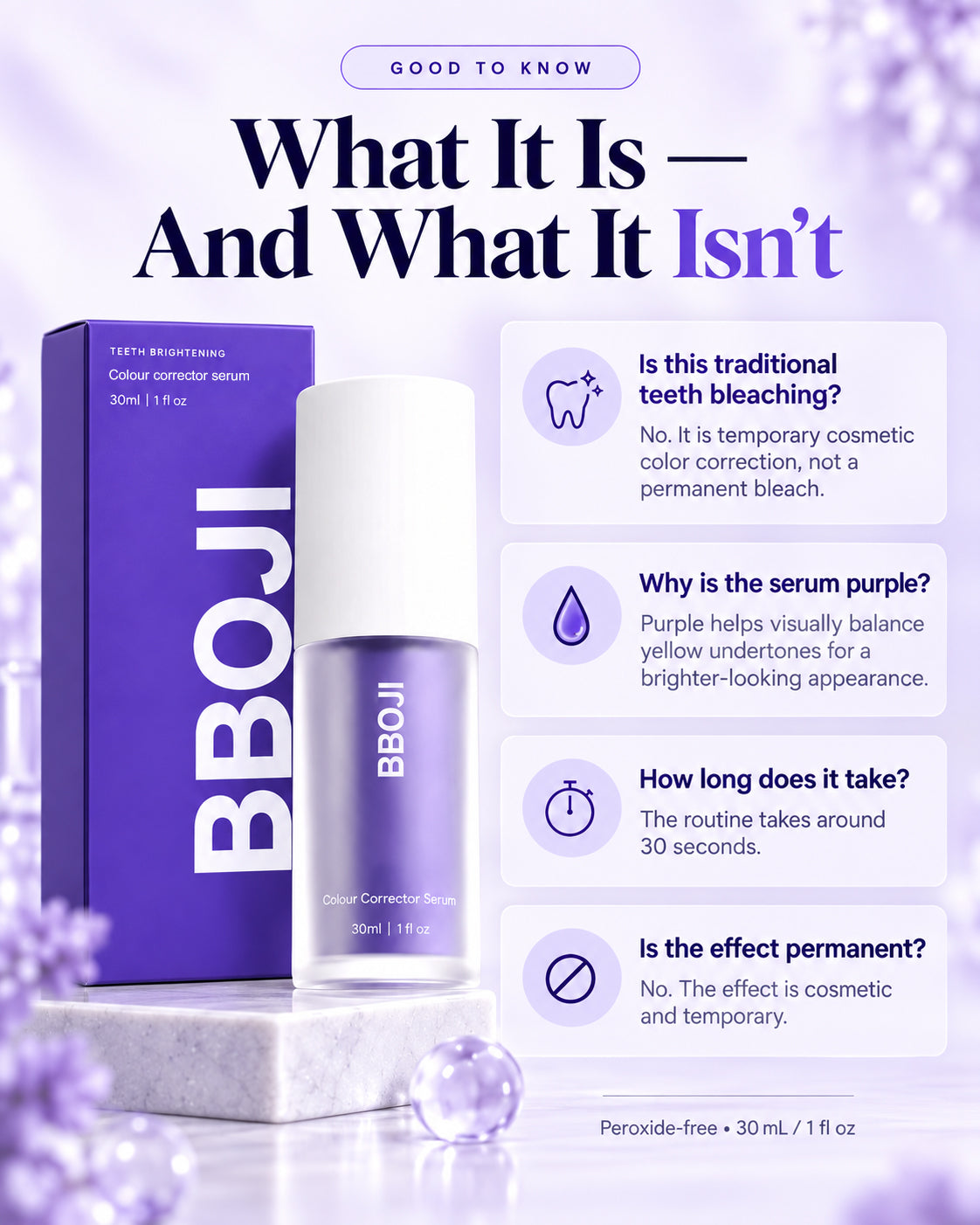 Purple Color Correcting Serum