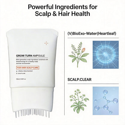 Scalp Care Serum Applicator | Lightweight Daily Scalp Nourishing Treatment for Healthy-Looking Hair