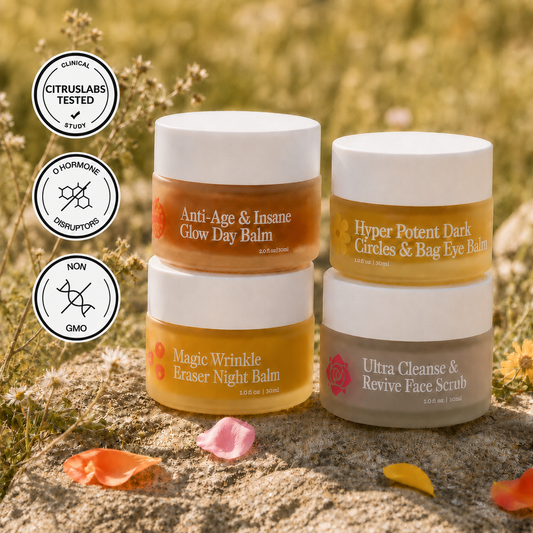 Complete Radiance Ritual — 4-Piece Anti-Aging Skincare Set